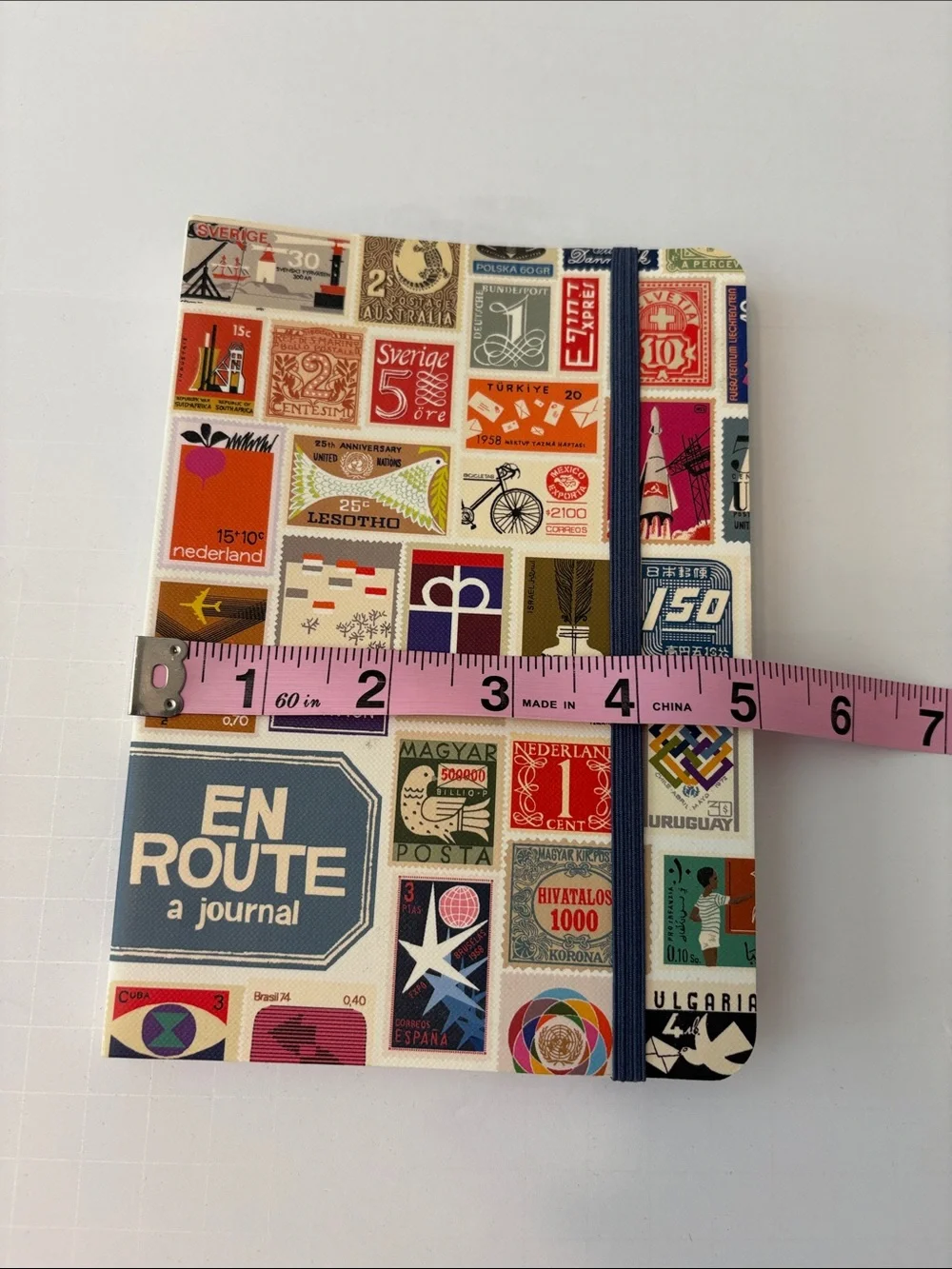 BNWT Anthropologie Stamp Collage Travel Journal
